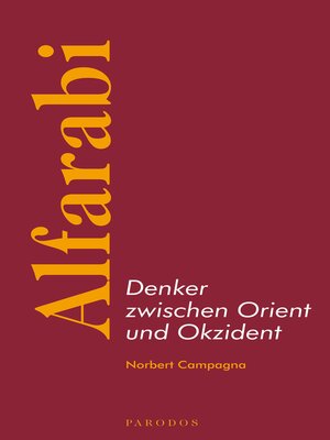 cover image of Alfarabi – Denker zwischen Orient und Okzident